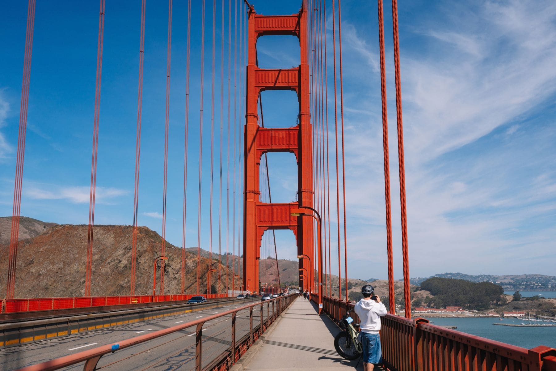 Golden gate en vélo